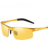 Gafas que cambian de color Gafas de sol polarizadas de aluminio y magnesio deportivas, gafas de ciclismo gafas de sol