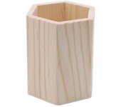 Fashion Lovely Office Organizer Office Stationery Desk Accessories Pen Holder Wooden Pencil Holders Storage Box