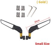 Rearview Mirror SXR125 For Aprilia Max 250 300 125 SR GT 200 SR APR300 Wind Wing Swivel Side Mirrors Retroviseur Espelhos Moto