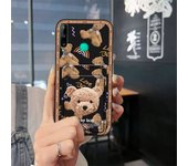 Card bag Cover Phone Case For Huawei P40 Lite E/Y7P/Honor 9C TPU Back Cover Full wrap Soft case Cartoon Cute Waterproof