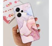 For Xiaomi Redmi Note 13 5G Case Luxury Marble Transparent Phone Cover For Redmi Note 13 Pro Plus Funda on Note 13 Pro 5G Bumper