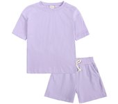 Traje para niños Niños y niñas versión coreana traje deportivo de verano 2025 nuevo verano ropa pequeña y mediana