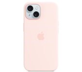 iPhone 15 Silicone Case con MagSafe - Light Pink