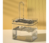 Automatic filter for cats, electric drinker with USB, silent, recirculation