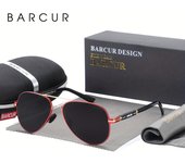Gafas de sol polarizadas originales BARCUR para hombre, gafas de sol de piloto para hombre, accesorios para conducir, pescar, hacer senderismo, gafas de sol Oculos Gafas De Sol