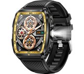 VALDUS 2025 New VD22 Smartwatch Bluetooth Call Voice Assistant Heart Rate Detection World Clock Sports Mode Compatible With Android IOS Smartwatch