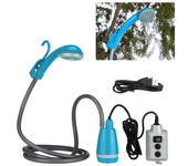 Cabezal de ducha para camping, cubo de ducha portátil recargable para montañismo, senderismo, viajes,...