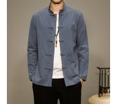 Men's Chinese style clothing Men Clothing Retro Kung Fu Suit