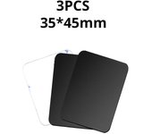 1pcs 3pcs 5pcs Metal Plate Disk Magnetic Iron Sheets Sticker for Magnet Mobile Phone Holder Car Air Mount Stand