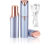 Facial Hair Removal for Women,Mini Electric Razor Shaver Portable Bikini Epilator for Lips,Chin, Armpit,Cheek USB Rechargeable