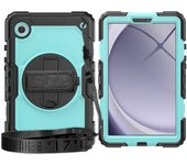 For Samsung Galaxy Tab A9 8.7 inch 2023 with Screen Protector & Shoulder Strap Hand Strap Stand Case