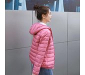 Lightweight Women Down Jackets Quilted Jacket Down Coats Solid Color Transition Jacket