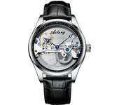 AILANG, nuevo reloj mecánico automático para hombre, reloj deportivo de doble cara con diseño hueco, resistente al agua