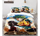 New Anime My Hero Academy Bedding Set Anime Characters Duvet Cover Set 3D Quilt Bed Set Queen King Size Boys Home Textile