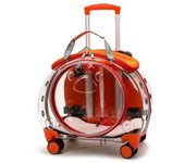 Trolley Travel Carrier Breathable Pet Portable Bag Carrying For Dogs Large Space Cat Backpack