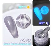 Parkson 10ml Night Glow Cat Eye Nail Gel Polish Shining Meteor Magnetic Cat Eye Gel Polish Glitter Lacquer Semi Permanent UV Gel