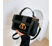 Bolso pequeño cuadrado portátil vintage textura premium diseño de nicho ligero bolso de hombro de lujo