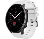 Correa De Silicona De Color Sólido Para Amazfit GTR 3 Pro, Correa De Silicona Deportiva De Patrón Recto De 22mm