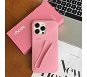 Rhode Case for iPhone 15 16 Pro Max 14 Plus 13 12 11 ProMax Lipstick Soft Silicone Portable Lip Gloss Holder Ins Hot Cover Funda