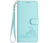 La funda de la billetera con solapa de cepillo antirrobo es para Nokia C01 C10 C20 6.3 G10 c30 G20 C1 segunda edición de la fund
