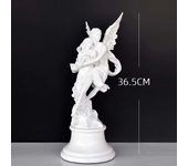 Ancient Greek God of Love Sculpture Angel Room Decor Creative Figures Couple Resin Statue Retro Home Decor Ornament Wedding Gift