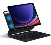 AJIUYU Magic Keyboard For Samsung Galaxy Tab S9 FE 10.9 S8 S7 11 S9+ S8+ S7 FE Plus 12.4 Inch Tablet Magnetic Teclado Cover Case