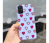 For Samsung Galaxy A51 Case Colorful Flower Painted Silicone Shockproof Cover For Samsung A51 4G 5G SM-A515F A 51 GalaxyA51 Case