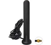 GSM 3G 4G 5G Outdoor Omni Aerial High Gain 15dBi RP SMA Male TS9 CRC9 Waterproof Magnetic Antenna for Wifi Router Modem