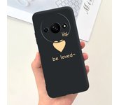 Back Cover For Xiaomi Redmi A3 Phone Case Softt Matte Liquid Silicone Bumper Shell For RedmiA3 A3 Xiaomi Coque Funda Couple Capa