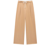 2024 Women's Pants Baggy Wide Pants Woman Fashion Black Trousers Casual High waisted Pants Autumn Bluey Flared leggings