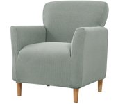 Modern Elastic Stretch Fleece Armchair Cover - Durable, Machine Washable Slipcover with Snug Grip and Refreshing Style