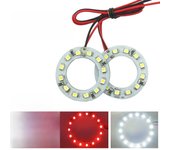 LED Ring Light Circle 40mm LED Angel Eye Aperture Ambient Light White Red Blue High Brightness