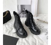Nuevas Botas Cortas Versátiles Con Cordones Para Mujer, Botas Individuales De Primavera Y Otoño, Botas Finas De Locomotora