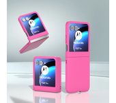Funda Skin Feel para Motorola Razr 50 Moto Razr50 5G, Color sólido, juego de bisagras de 2 piezas, protección, cubierta ligera