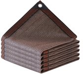 Suitable for outdoor garden awnings, anti-ultraviolet, breathable, heat-insulating, coffee-colored sunshade cloth