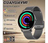 New Reloj inteligente For Men/Women Android ios Ultra-Thin Body Full Touch Screen  Heart Rate,Bluetooth call,Sports Smartwatch