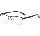 Semi-Rimless Steampunk Shortsighted Prescription Glasses Women Men Anti Blue Rays Computer Mya Spectacles 0 -0.5 -0.75 To -6