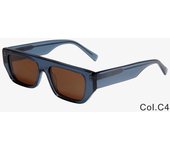 Gafas de sol de placa irregular gafas de sol polarizadas de montura pequeña de tendencia cuadrada