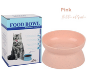 Pet Dog Food Bowl Cat Water Feeding Tall Bowls Plastic Wheat Stalk Feeder Bowls Products for Small Medium Dogs Puppy Accessories