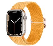 Strap For Apple Watch 44mm 40mm 45mm 41mm 38mm 42mm Elastic braided bracelet iwatch series 7 se 6 8 9 ultra 49mm band