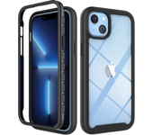 Carcasa de teléfono móvil de color sólido simple para la tapa trasera del marco Apple iPhone x 11 12 12mini 11pro 12pro 11 12pro