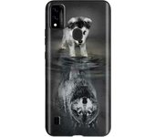 For ZTE Blade A51 Case Silicone Cute Cartoon Cats Wolf Printed Soft TPU Phone Cover 6.52" For ZTE Blade A51 A 51 BladeA51 Fundas