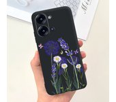 Women Fashion Back Capa For ITEL P40 ItelP40 P40+ P40 Plus Phone Case Soft Liquid Silicone Bumper Para Flower Butterfly Fundas