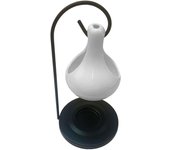 Ceramic Essential Oil Burner Melt Gift Furnace Warmer Tealight Candles Holder Diffuser for Living Room Housewarming Home Decor