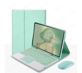 Cover for Samsung Galaxy Tab S9 FE 10.9 inch SM-X510 X516B Pencil Slot Keyboard Case Spanish Keyboard with Touchpad