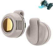 Mini ventilador eléctrico portátil, silencioso y sin aspas, pequeño ventilador de cintura recargable con clip de torbellino, ventilador corporal con velocidad ajustable y manos libres, ideal para exteriores y viajes (3 unidades)
