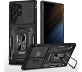 Heavy-duty Armored 2-in-1 Fall-proof Case for Samsung S24 S23 S22 S21 S20FE Ultra Plus S10 A05 A05S  Ring Holder Phone Case