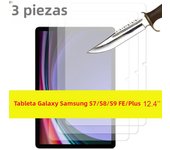 3PCS Glass screen protector for Samsung galaxy tab S9 S8 S7 FE Plus Ultra S6 lite S5E S4 S3 S2 S A9 A8 A7 A6 A 8.0 tablet film