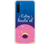 Funda compatible con Xiaomi Redmi Note 8T - Estoy hasta el donut