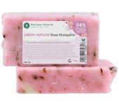 Planeta Huerto Jabón Natural a Base de Aceite de Oliva y Rosa Mosqueta 100 G - 100% Veganos